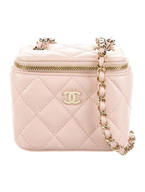 chanel mini vanity case 2021|Chanel vanity case bag small.